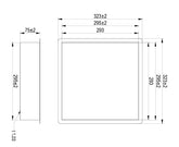 BRAUER Edition Inbouwnis - PVD